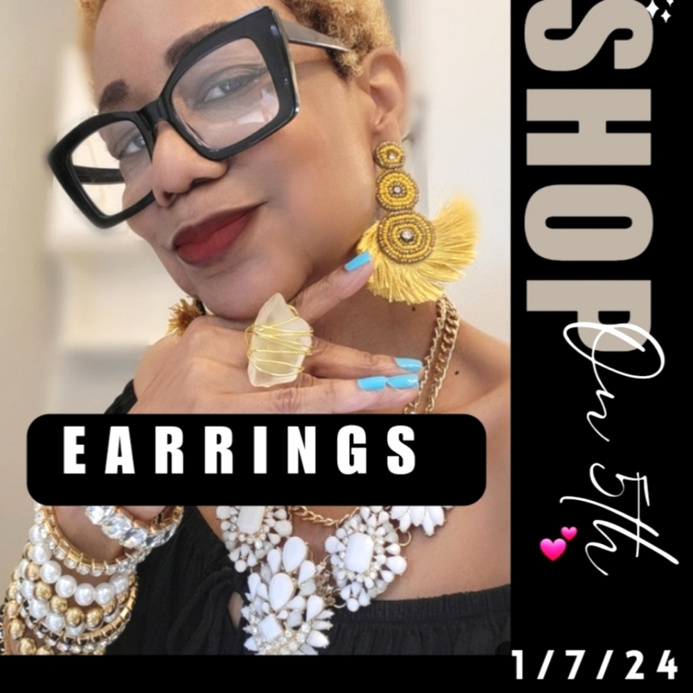 Earrings - Live Show Listing Sunday, January 7, 2024